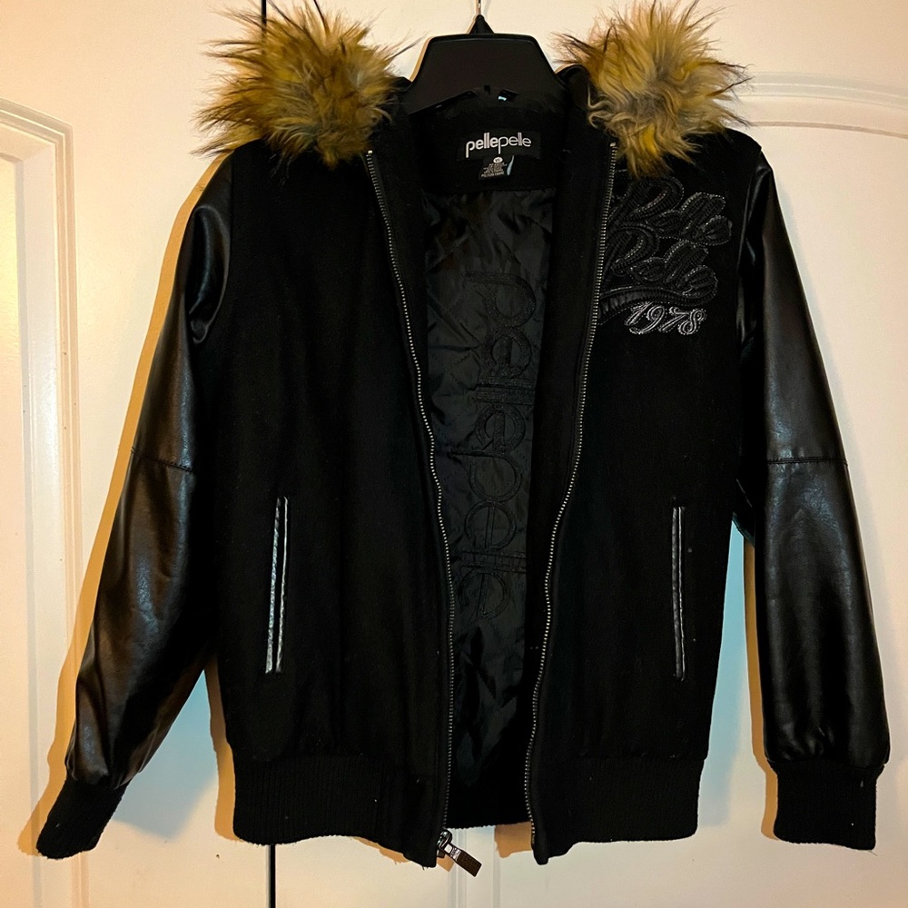 Pelle Pelle Noir Fur Coat